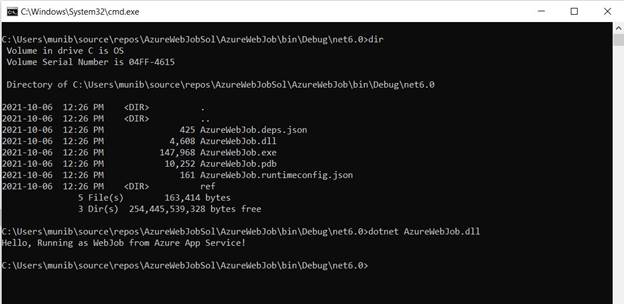 Using Web Jobs in Azure App Services
